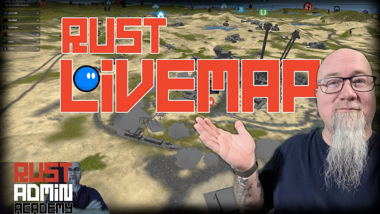 🔥 Physgun's LiveMap Will Change the Way YOU Moderate Your Rust Server | Rust Server Admin Tutorial 🔥