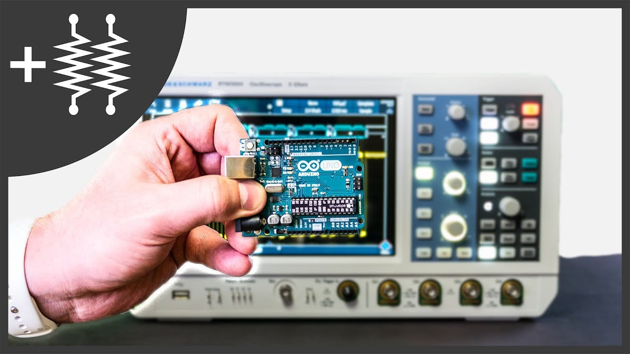 Изучите основы осциллографирования с помощью Arduino Uno и RTM3004 | AddOhms #28