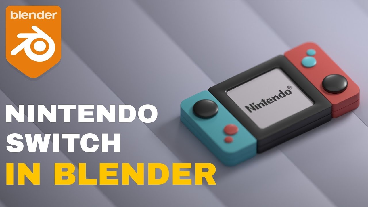 Modeling Nintendo Switch In Blender