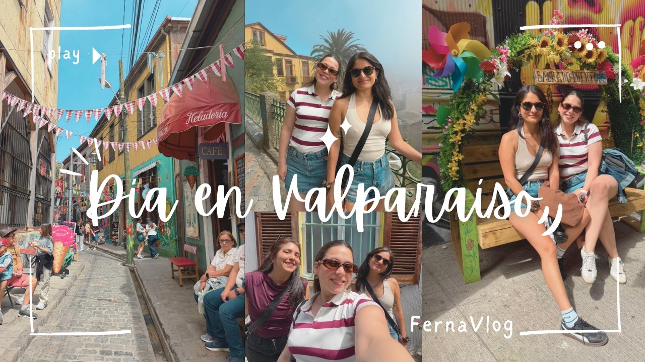 VLOG || Una mañana en Valparaíso + café María María 