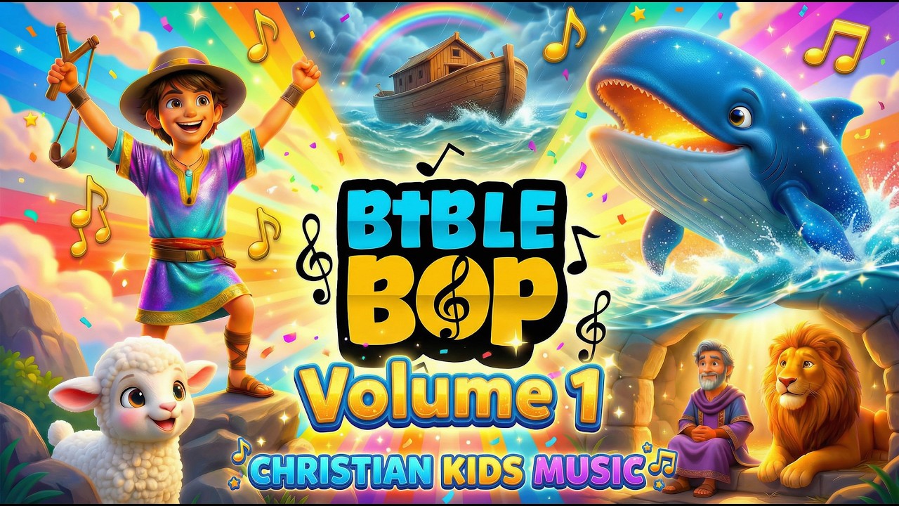Bible BOP Kids Music | Compilation Volume 1 | Bible Song for Kids | Sunday School Songs | LIKE & SUB