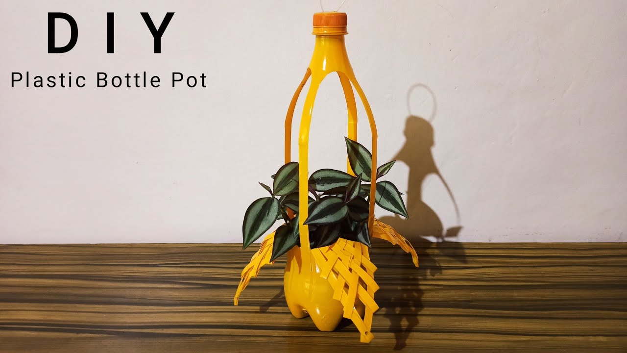 BEST HANGING POT FROM PLASTIC BOTTLE