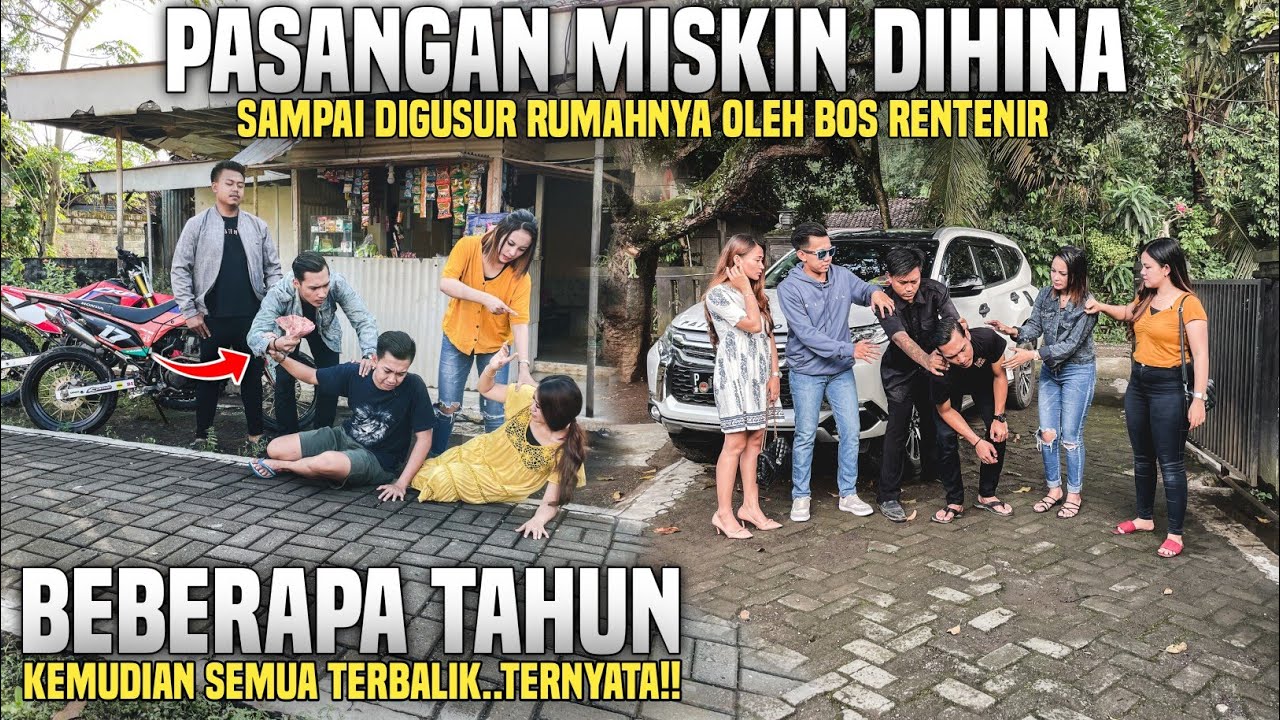 PASANGAN MISKIN DIHINA SAMPAI RUMAHNYA MAU DIGUSUR OLEH BOS RENTENIR!!Beberapa tahun lihat..