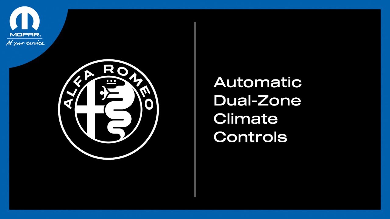 Automatic Dual-Zone Climate Controls | How To | 2023 Alfa Romeo Giulia & Stelvio