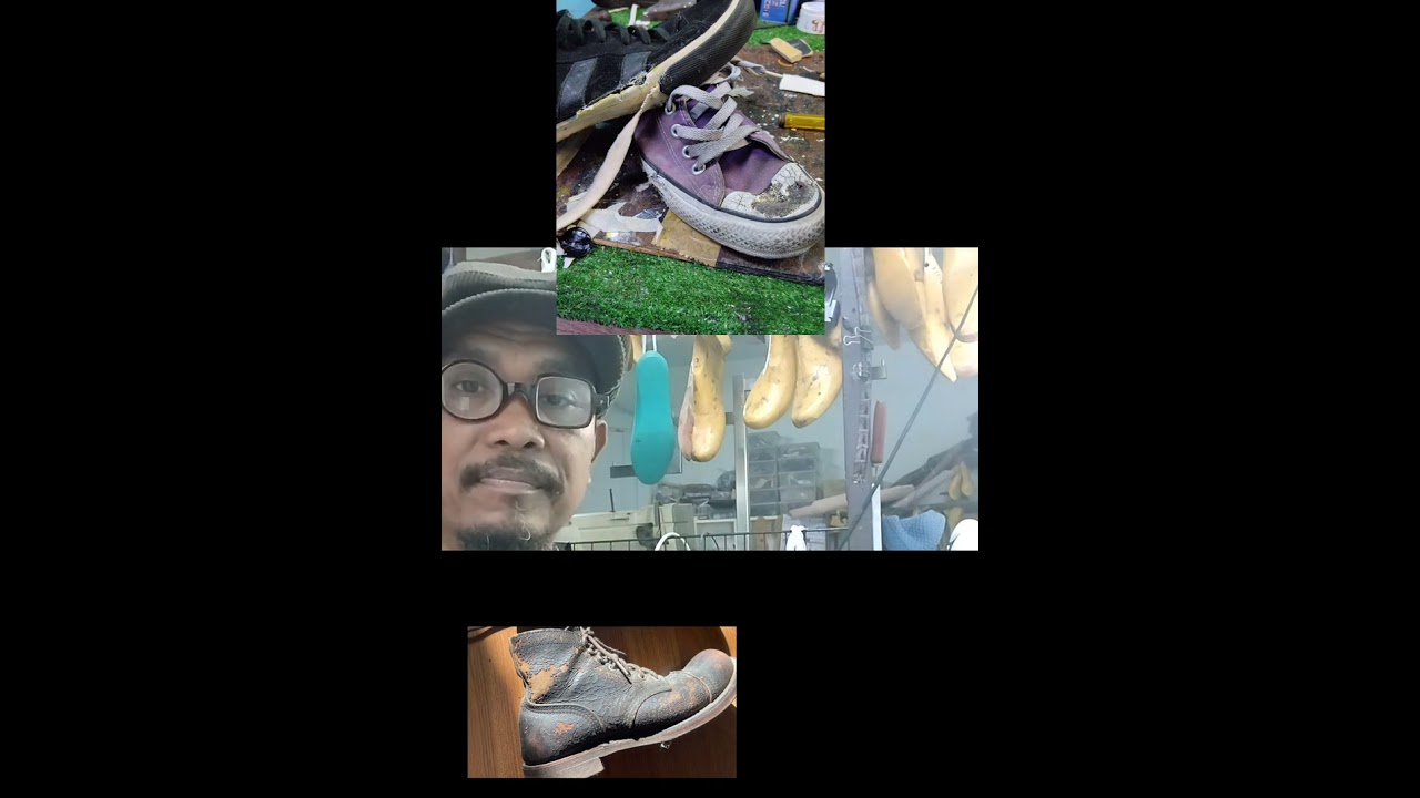 The shoemaker told me.