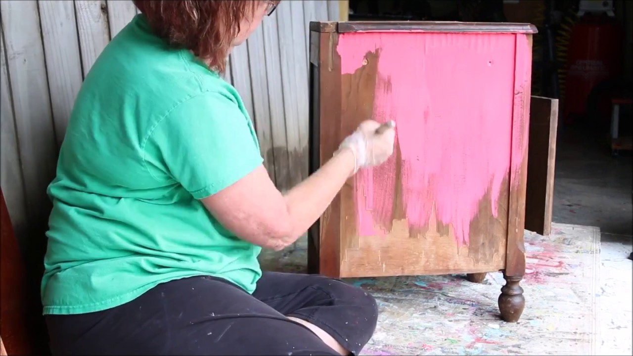 Distress Furniture With Vaseline