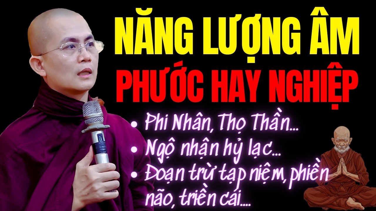 Năng Lượng Âm Khi Ngồi Thiền - Phi Nhân, Thọ Thần Do Phước hay Nghiệp | Sư Thanh Minh