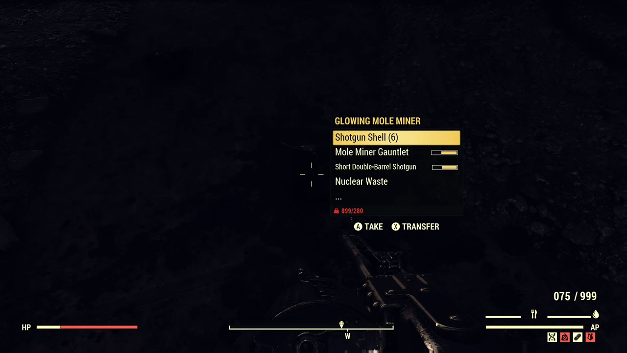 Fallout 76 - TSE LMG with Nerd Rage and Adrenal Reaction