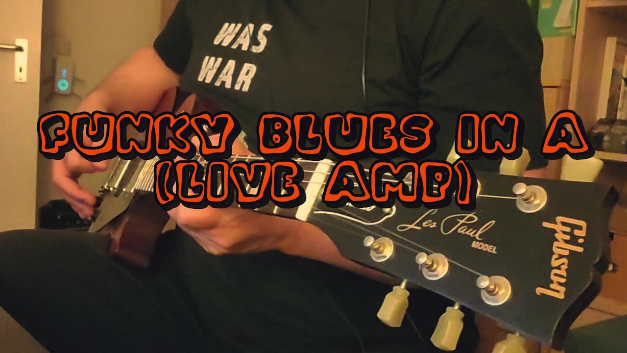 Diego Instrumental 398 (H 864) Funky Blues in A (Live Amp)