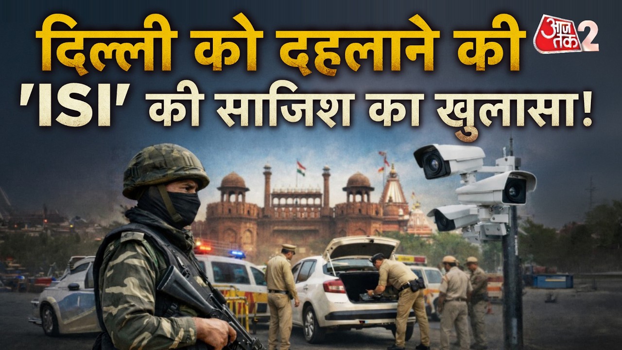 AAJTAK 2 LIVE | DELHI को दहलाने की थी साजिश, ISI MODULE का खुलासा! कई लोग गिरफ्तार | AT2