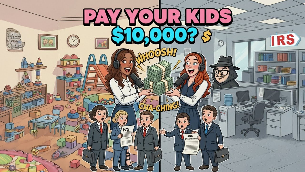 EP18 - Family Payroll: How To Hire Your Kids and Stay Legal