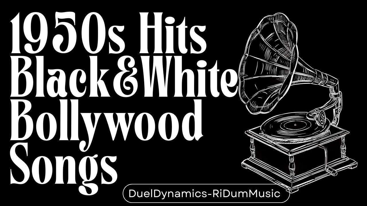 Golden Era of Hindi Songs (1950s) | The Ultimate Classic Black & White Bollywood Collection
