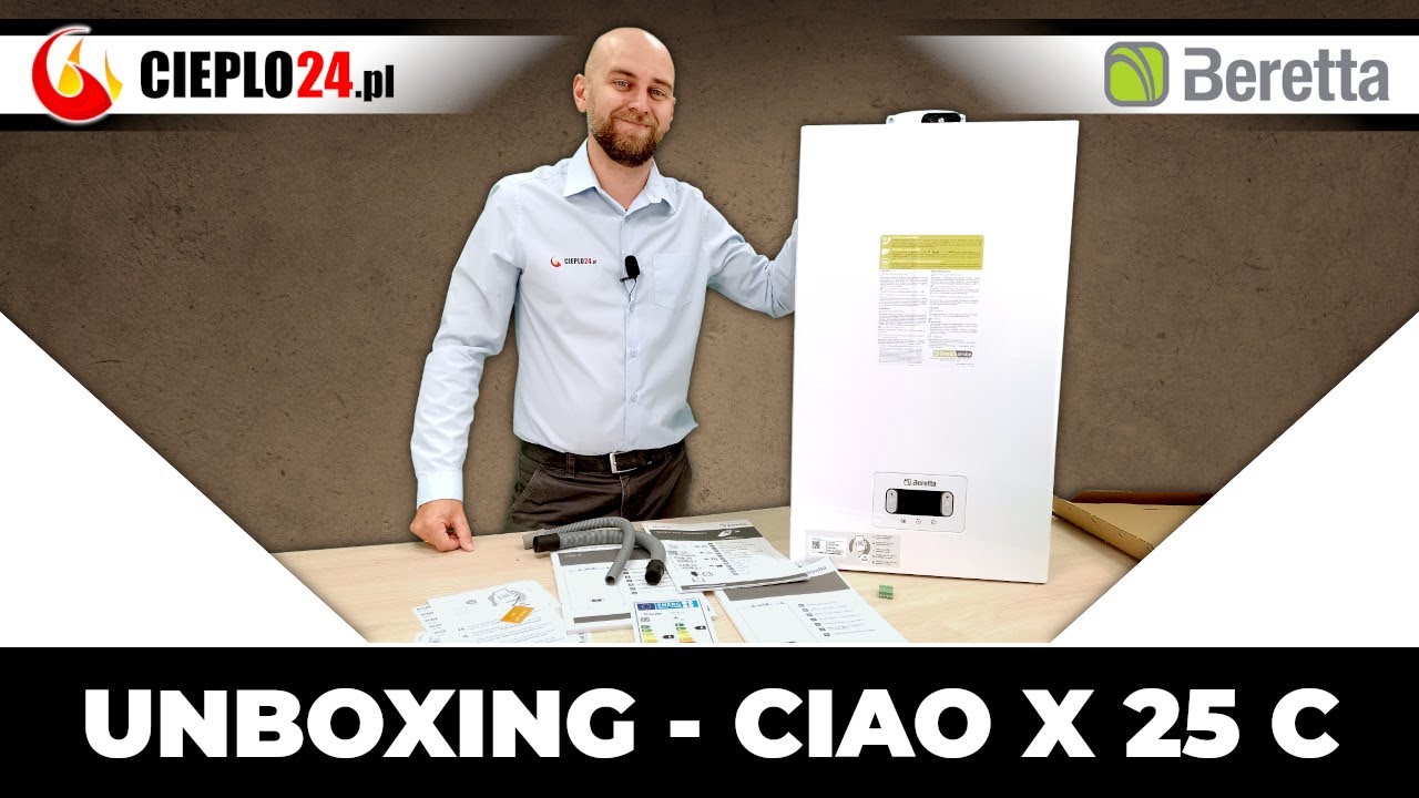 Co jest w pudełku z kotłem Beretta Ciao X 25C? Sprawdź przed zakupem! | cieplo24.pl