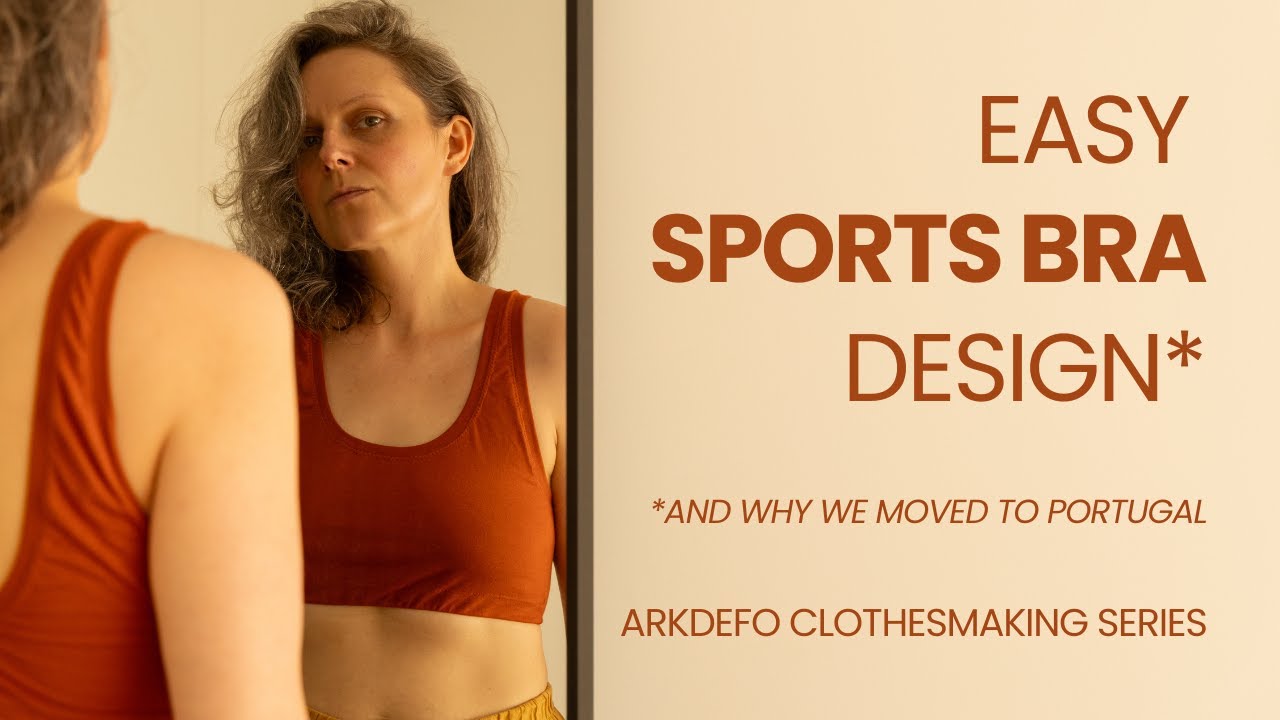 Designing a SUPER Easy Sports Bra