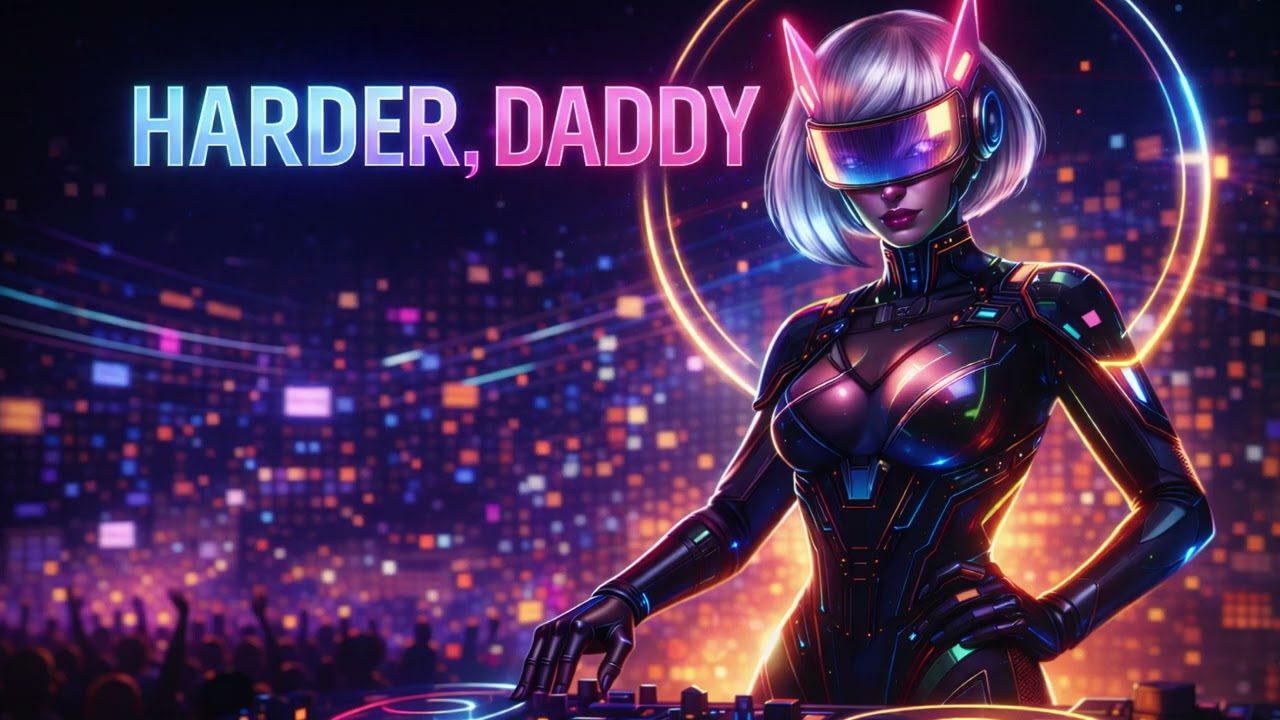 HARDER, DADDY — Euphoric Techno Rap Anthem