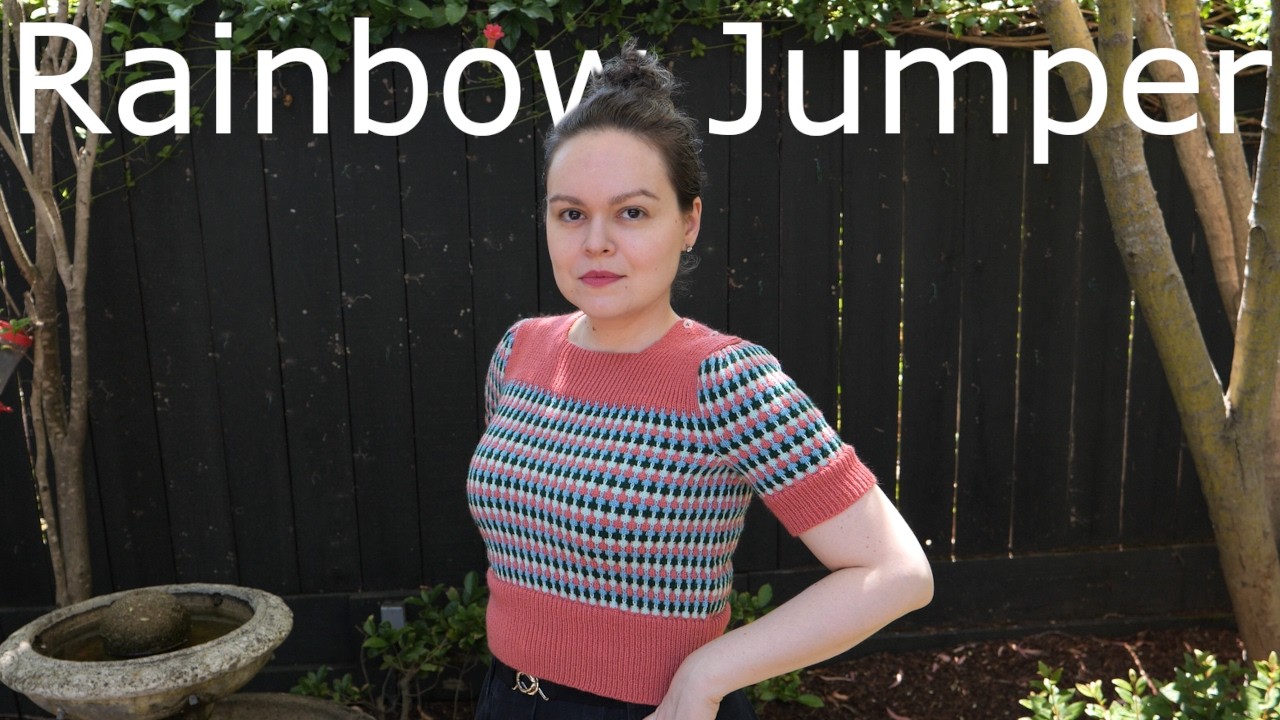 The technology to make this sweater didn't exist!