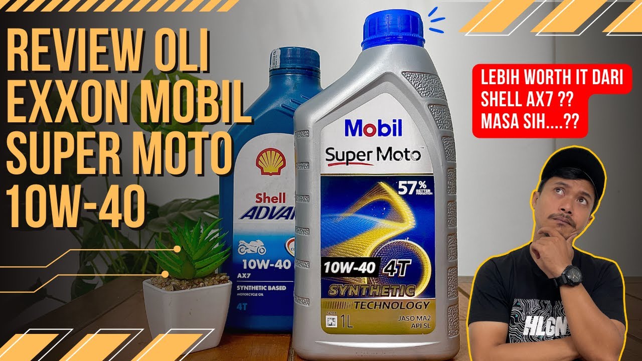 🔴REVIEW JUJUR EXXON MOBIL SUPER MOTO 10W-40 ❗❗❗