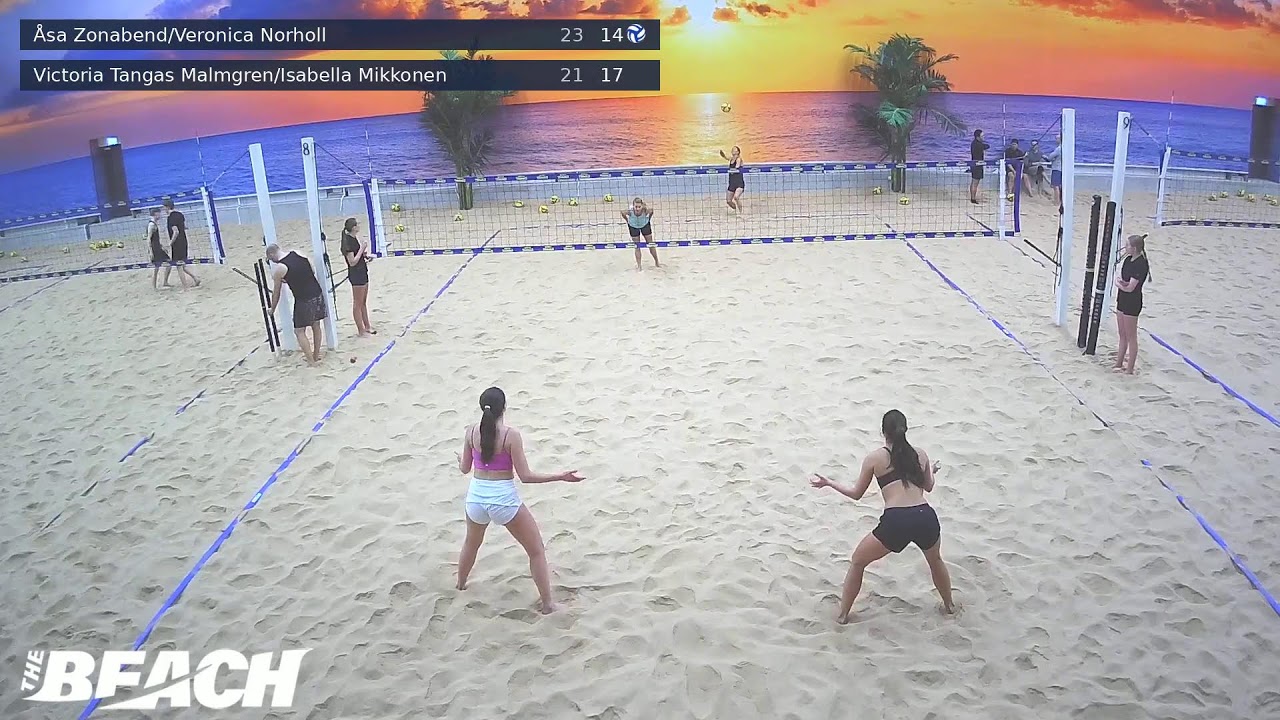 Quart 3 - Åsa Zonabend / Veronica Norholl vs Victoria Tangas Malmgren / Isabella Mikkonen