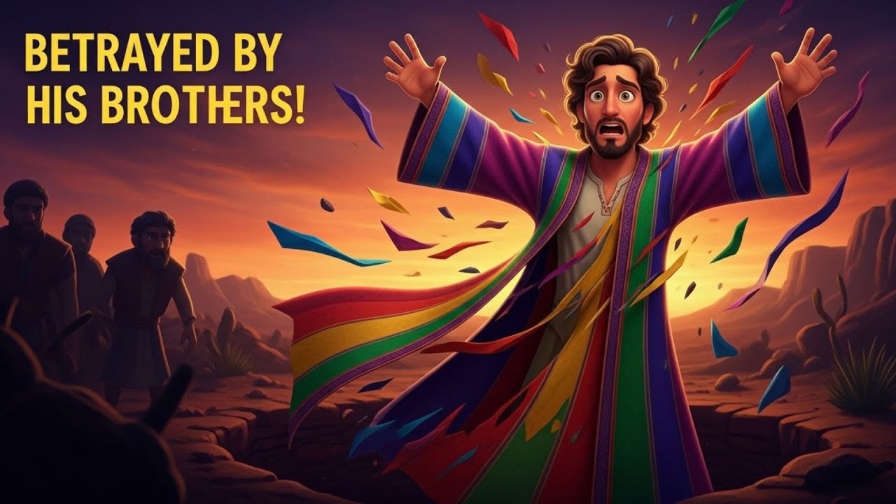 Joseph's Colorful Coat - Bible Story About Jealousy & God's Plan