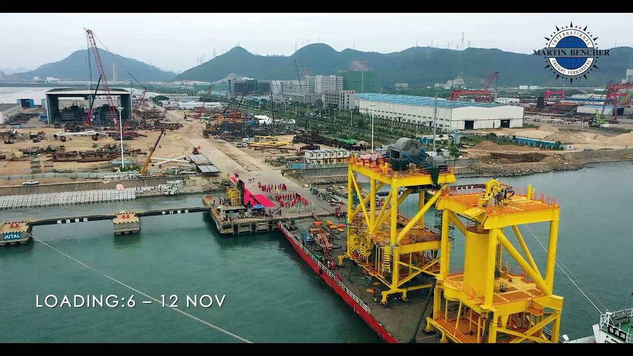 925 tons of Modules Transported in China