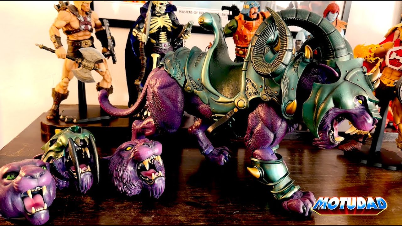 Mondo Panthor In Hand 1st Look | Masters of the Universe | MotU | MotUDad | 31.8.2023