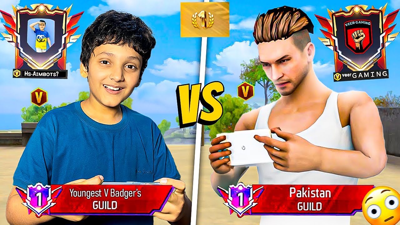 Pakistan's No 1 Guild 😍 vs Youngest V Badger's Guild 💀 | Who Will Win ❓