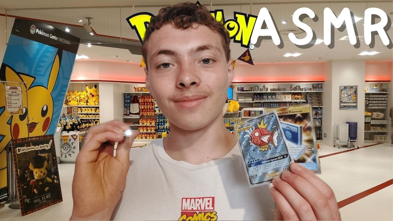 ASMR FR: Roleplay💰J'estime ta collection de cartes Pokémon💰