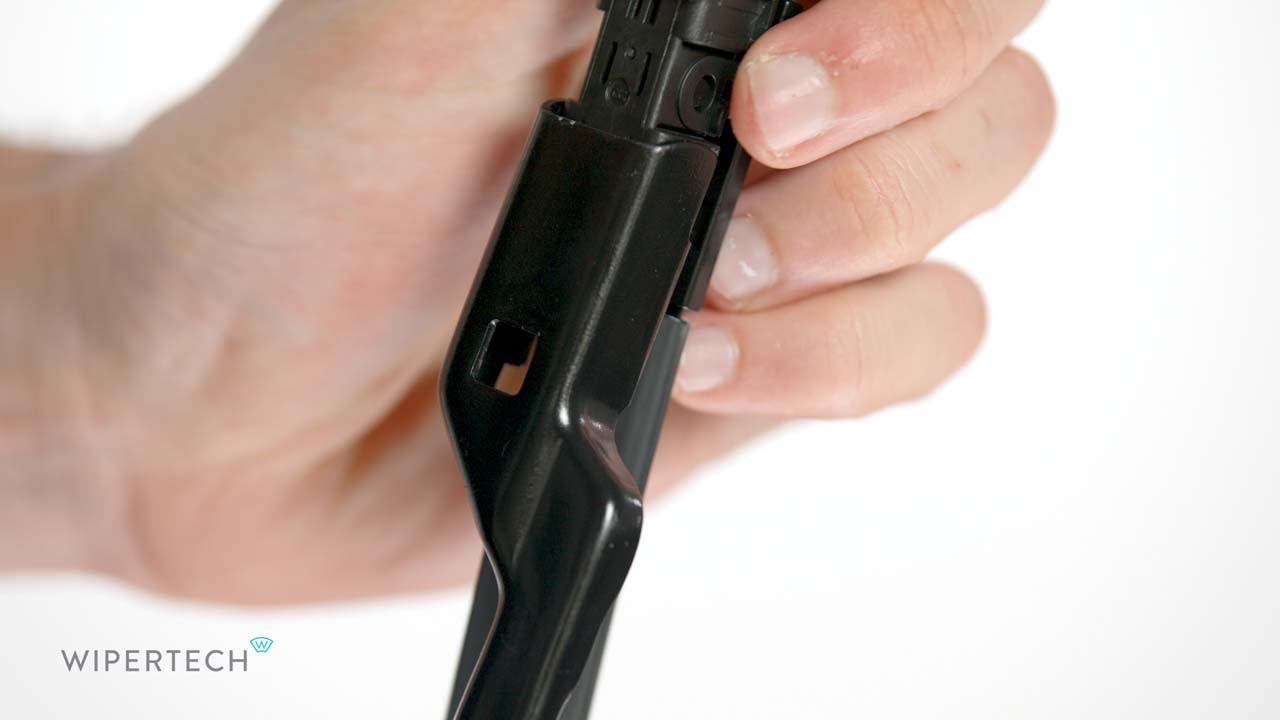 How to install Wipertech True-Fit Aeroflex Wide Push Button Front Wiper Blades