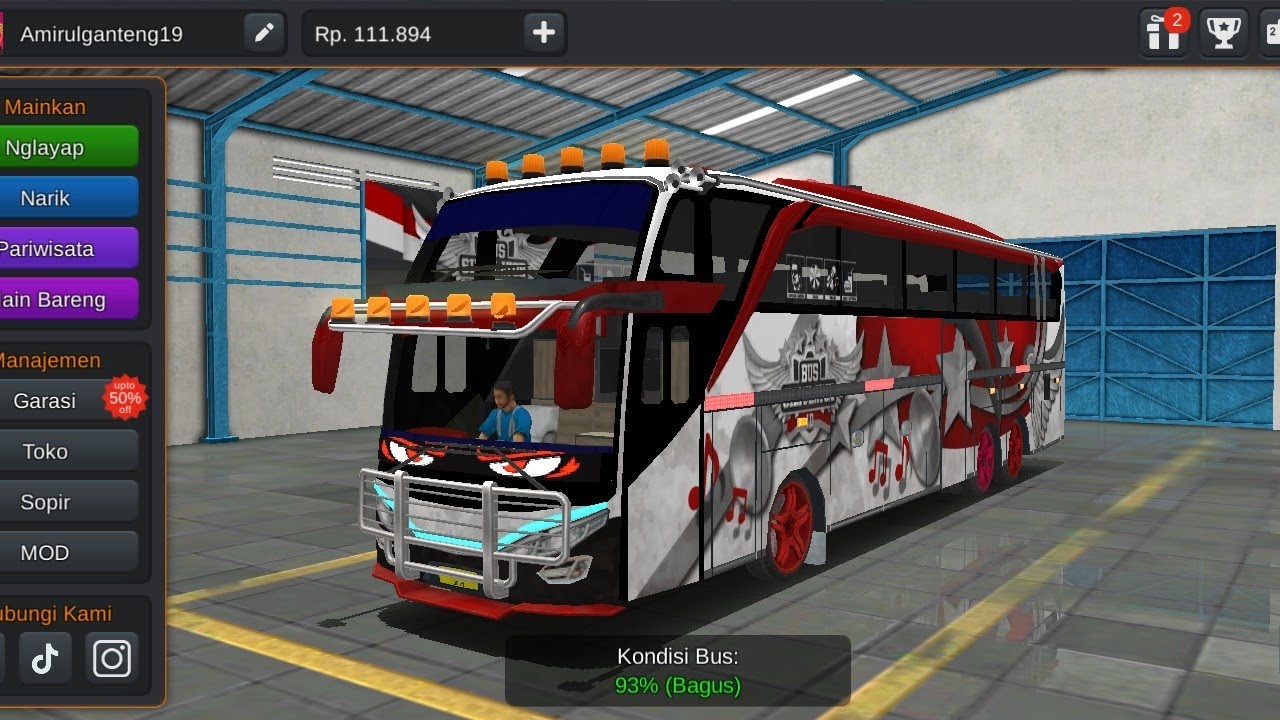 BUS SIMULATOR BASURI ||| TELOLET 🔥 #busbasuri 
