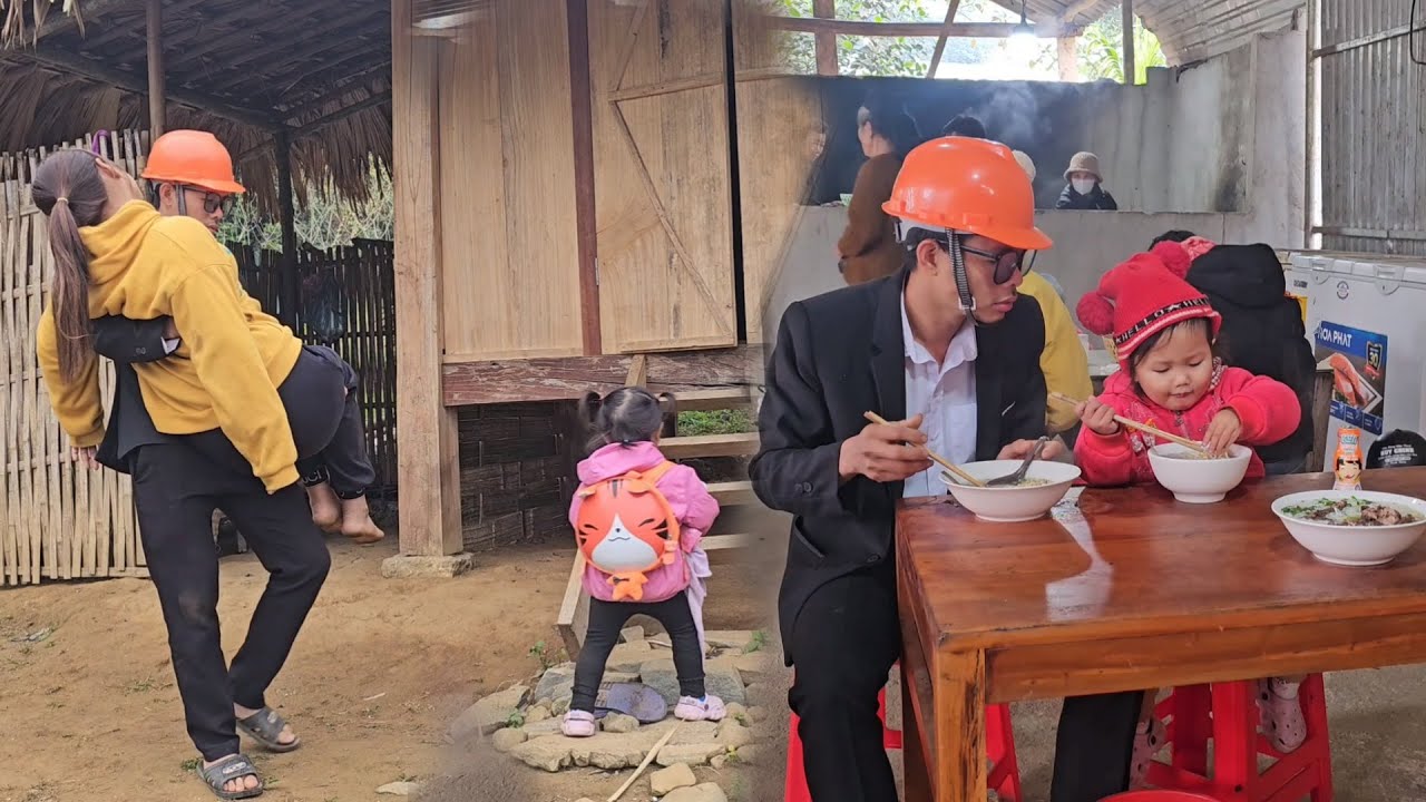 Full video of the little girl taking care of her sick mother