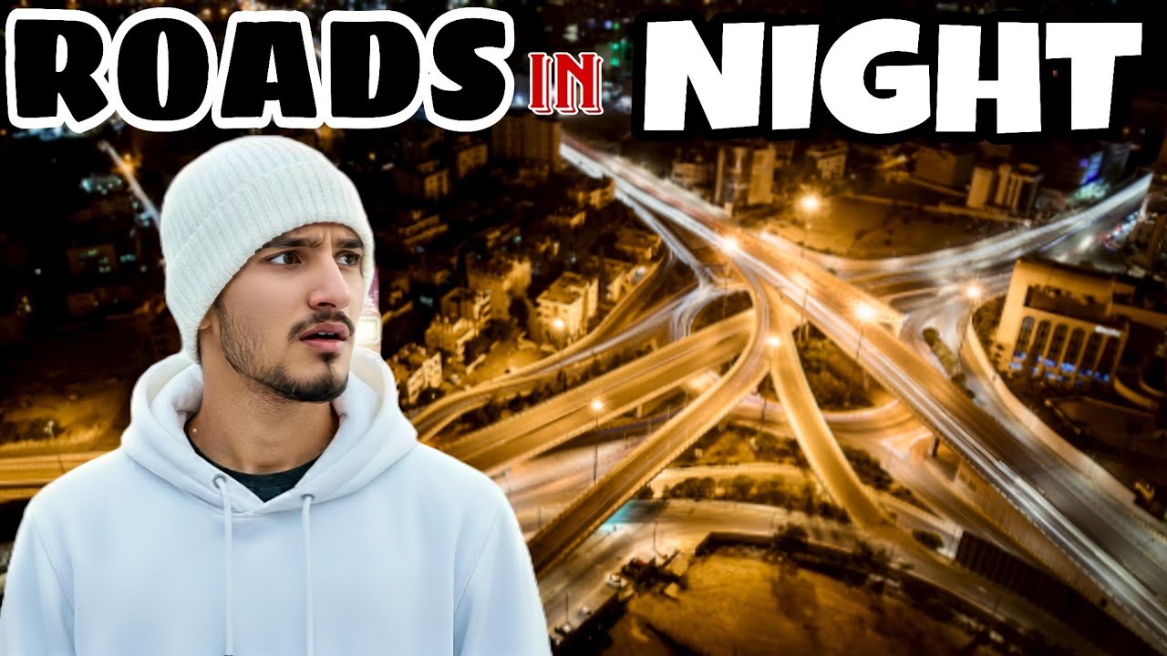 Roads in Night 🚗🚦 !! Silent traffic 🔥✨!! Kazakhstan Roads 🔷