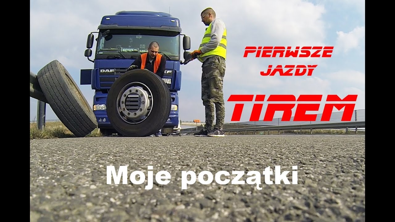 Kierowca Tira moje pierwsze trasy i zmagania po kursie C+E Vlog 1