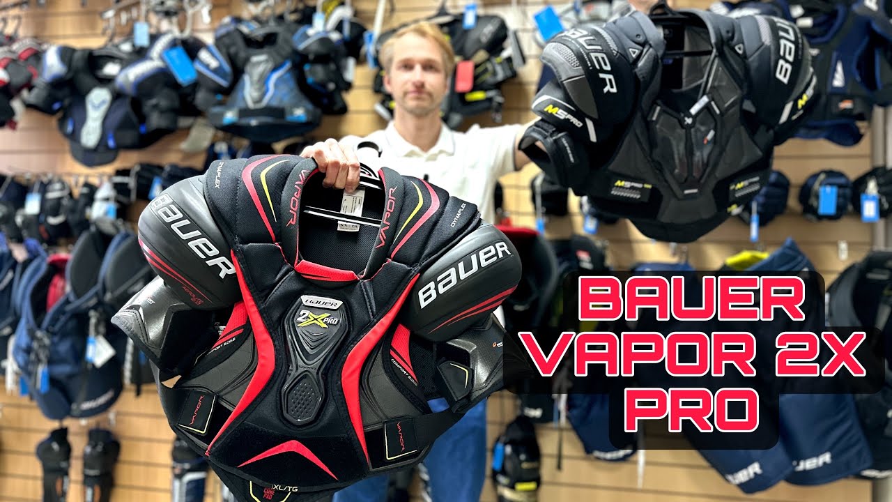ОБЗОР НАГРУДНИКА BAUER VAPOR 2X PRO И СРАВНЕНИЕ 2X PRO ПРОТИВ М5 PRO!