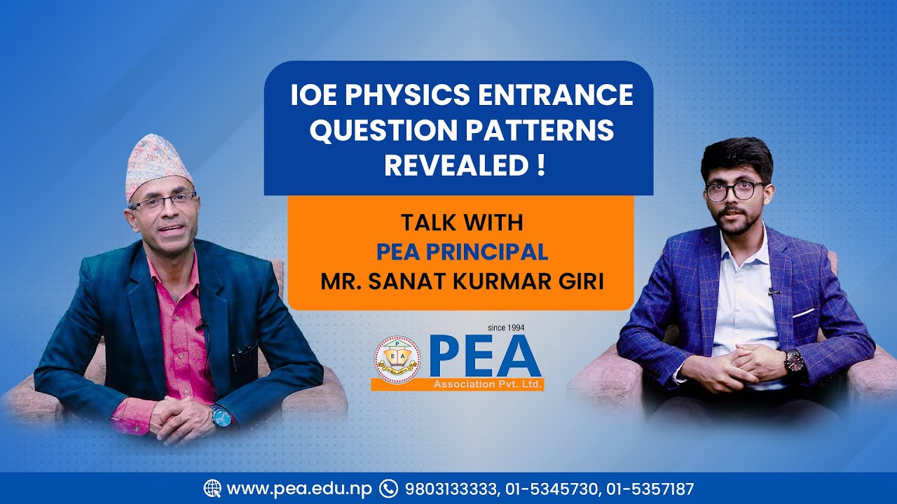 PEA Principal  | Sanat Kurmar Giri with Dipak Dahal&nbsp;|&nbsp;Ep.&nbsp;02