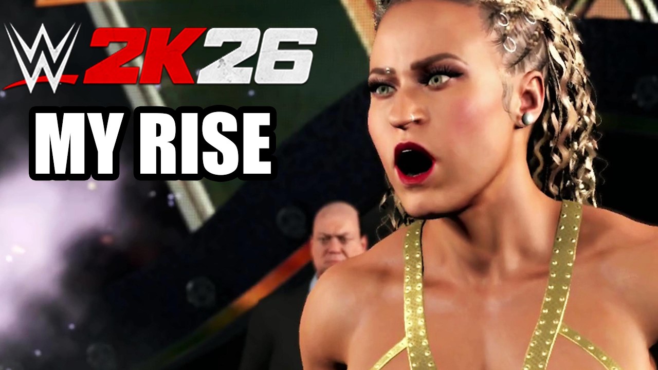 WWE 2K26 My Rise The Comeback (Women's Division / Heel) Gameplay Walkthrough