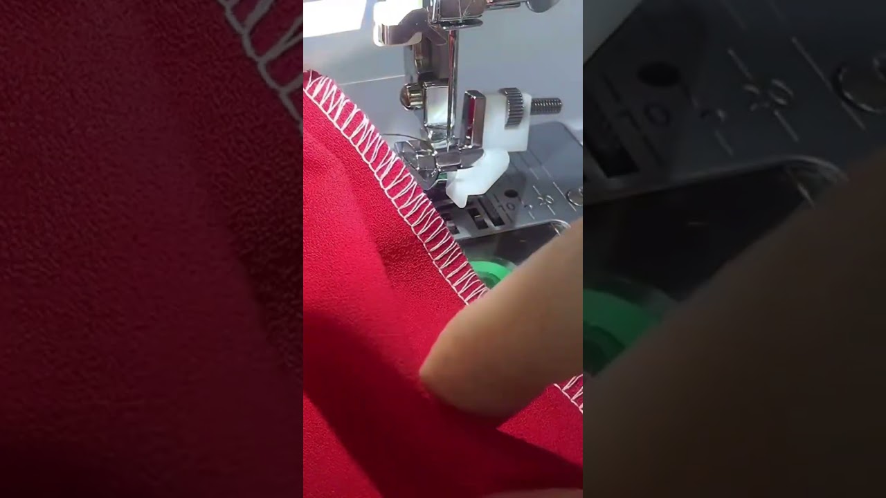 Sewing tips and tricks - blind hem foot #sewing #sewingtips #shorts #shortsvideo #sewingtutorial