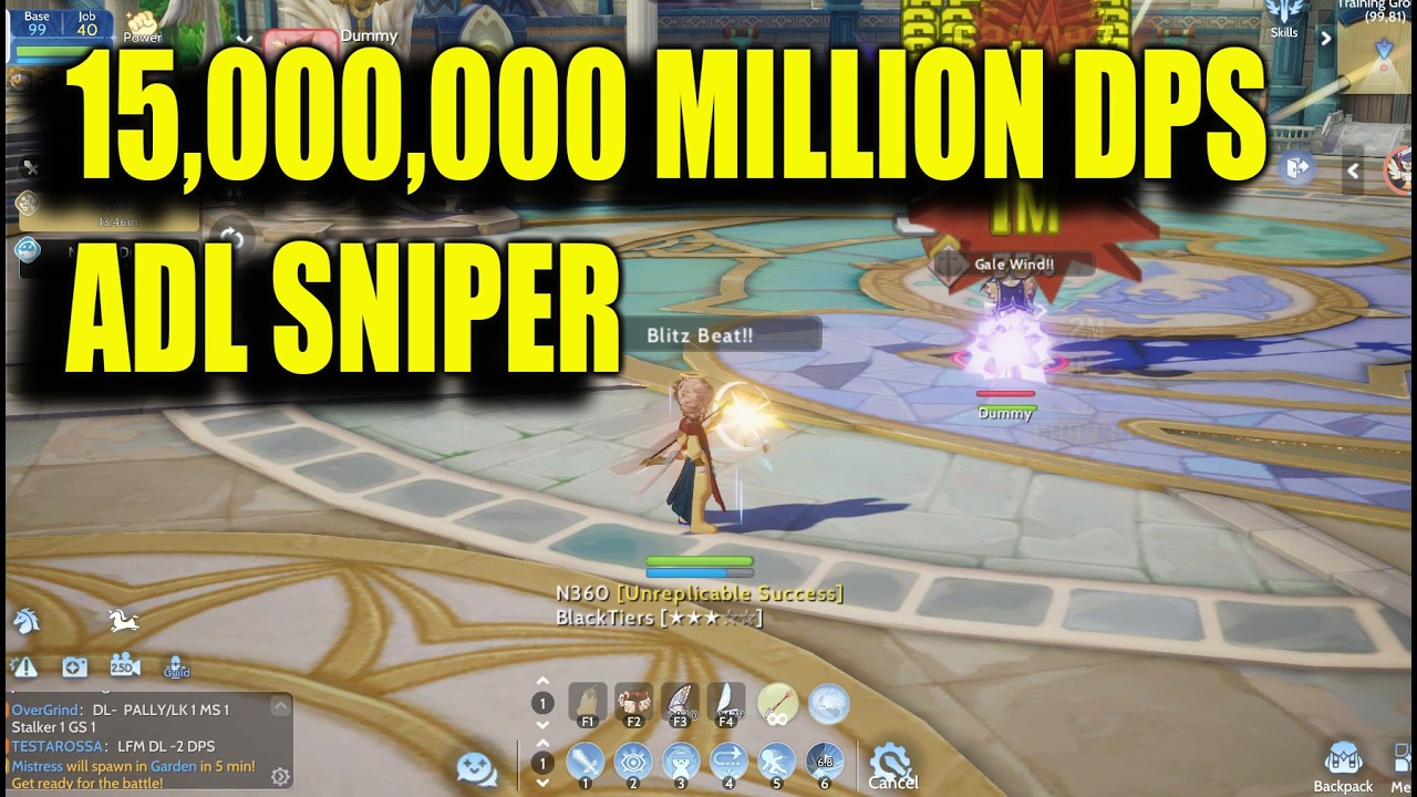 15 MILLION DPS ADL SNIPER S3 ARMAMENT - RAGNAROK ORIGIN CLASSIC