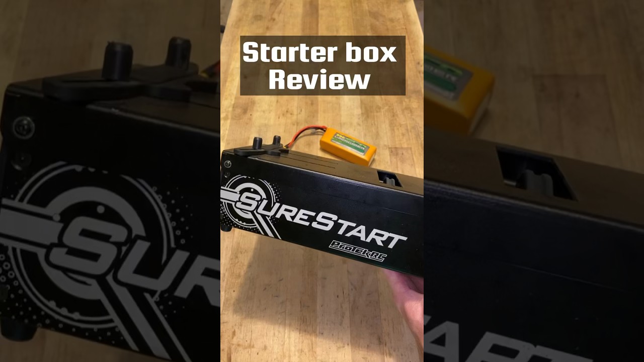 Protek surestart starter box review #nitro #rc #protek #buggy #review #iphone