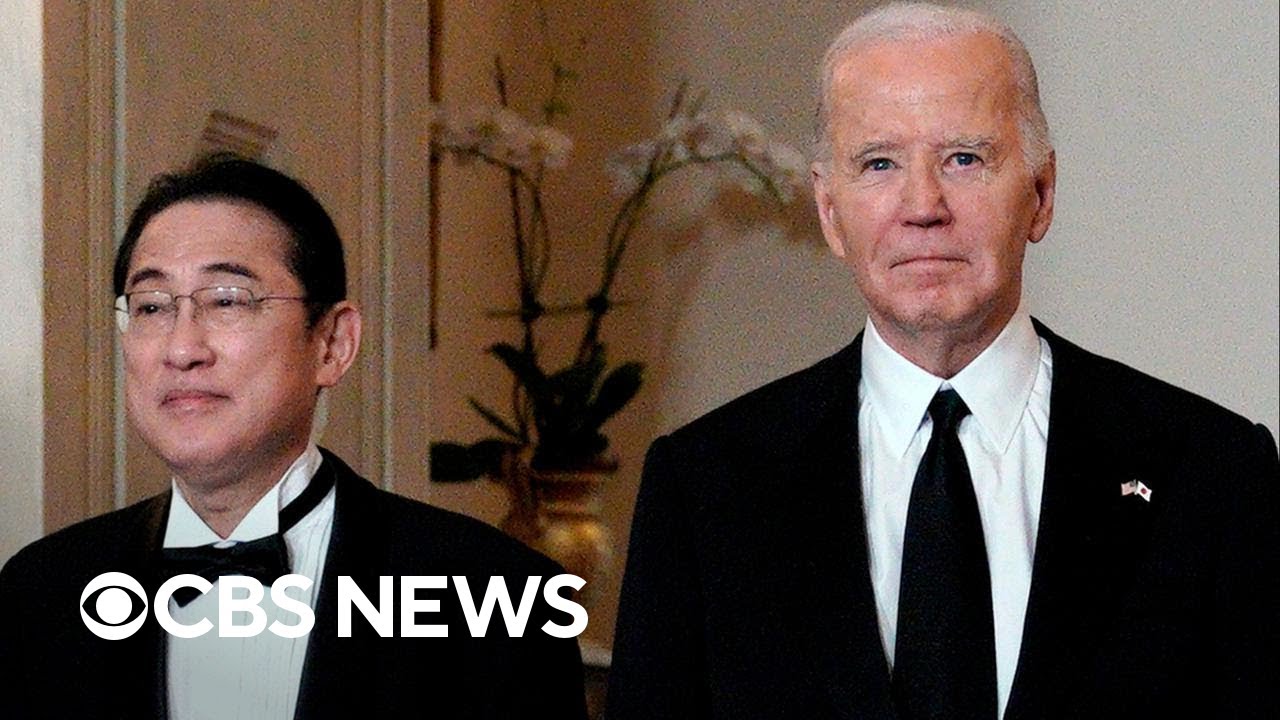 Biden welcomes Japan's Kishida to White House for state dinner