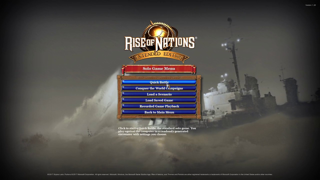Rise of Nations: Expert player vs. THOUGHEST AI (1vs1) - Using a rush strategy