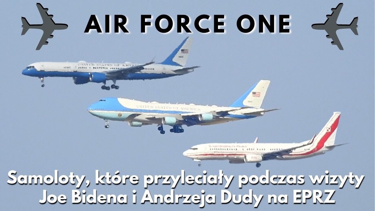 AIR FORCE ONE | Boeing C-32A | Boeing VC-25A | Boeing 737-8TV | POLAND AIR FORCE
