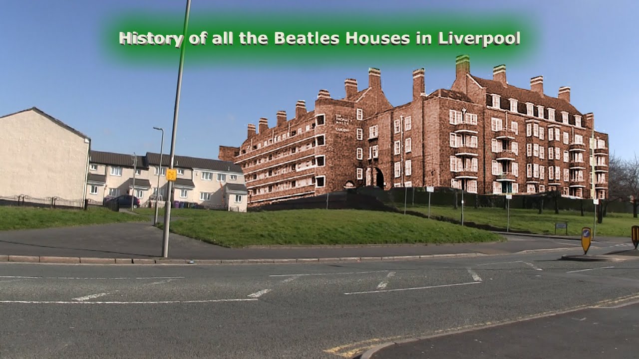 History of All The Beatles Houses in Liverpool. In Full Color.