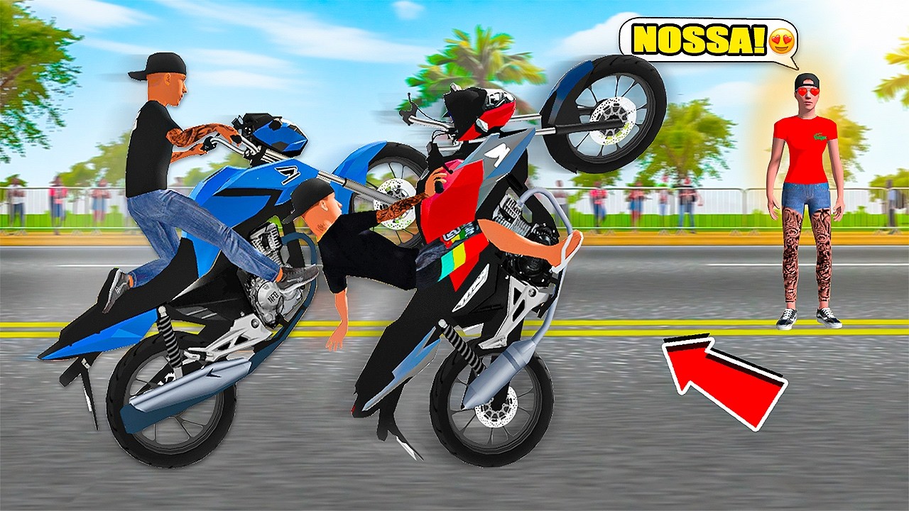 IMPRESSIONEI A NOVINHA NO GRAU 🔥🏍️