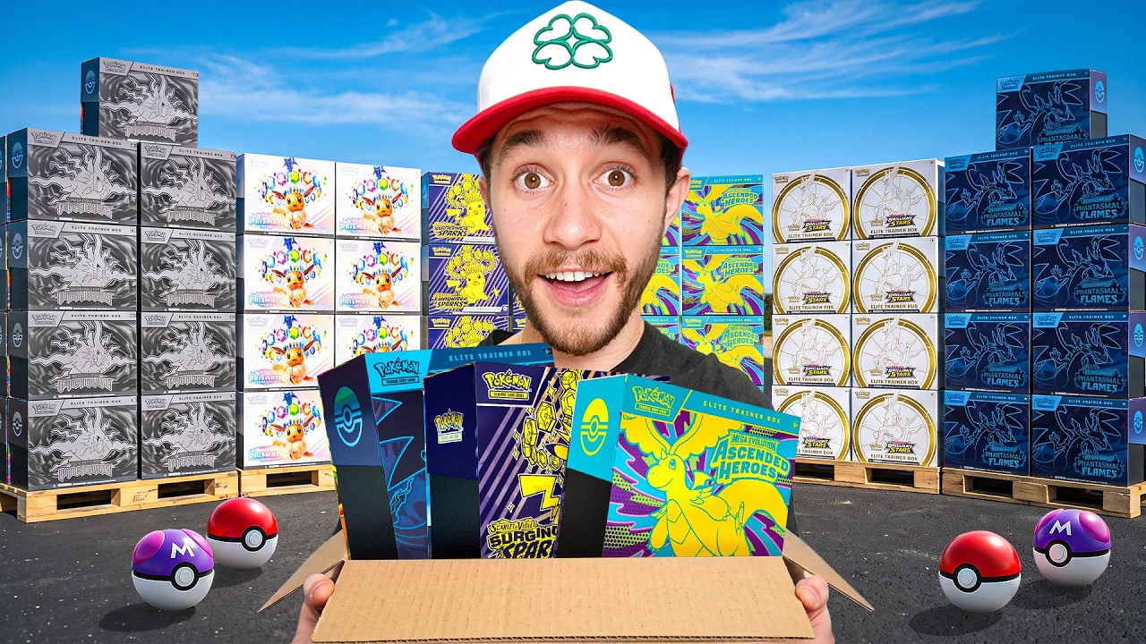 Я купил ТАИНСТВЕННУЮ коробку с наборами Pok&eacute;mon Elite Trainer Box