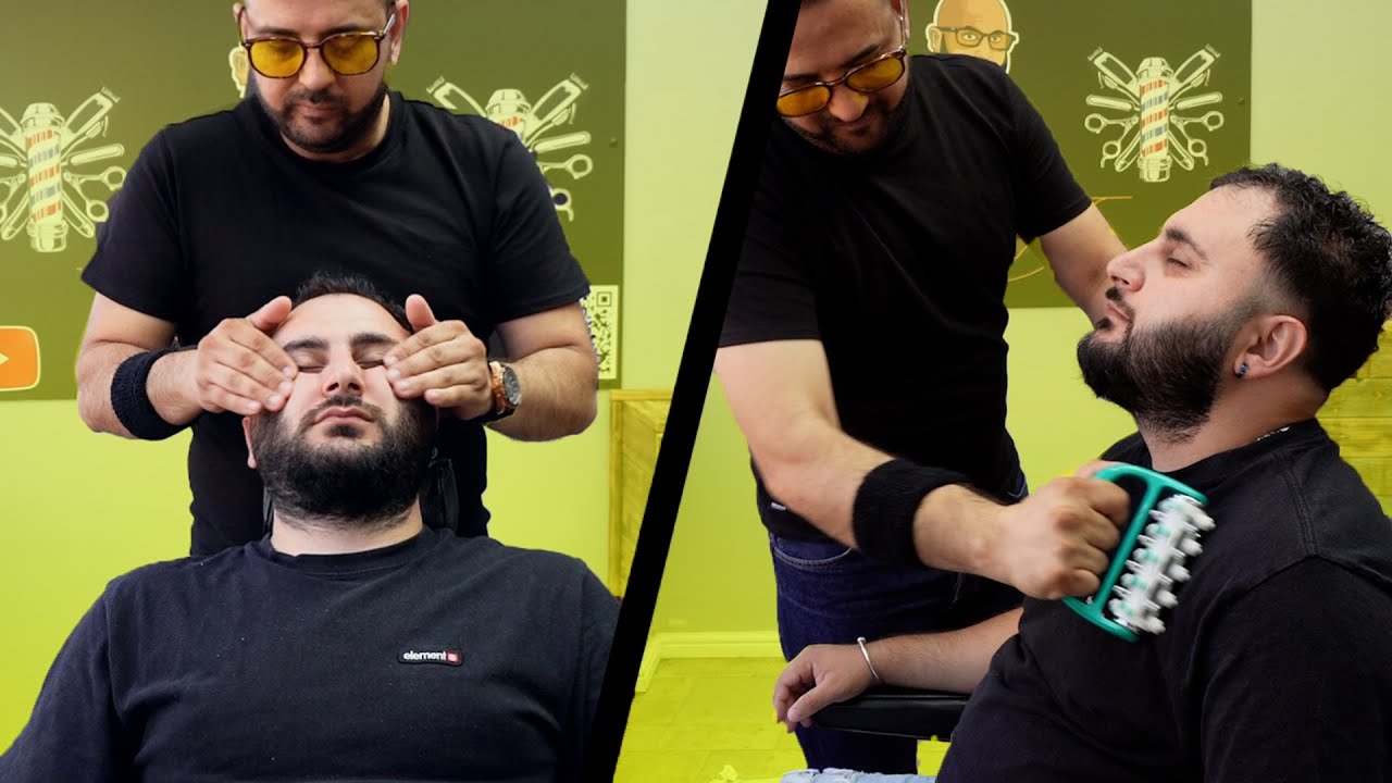ASMR | SLEEP WELL WITH  BARBER MASSAGE