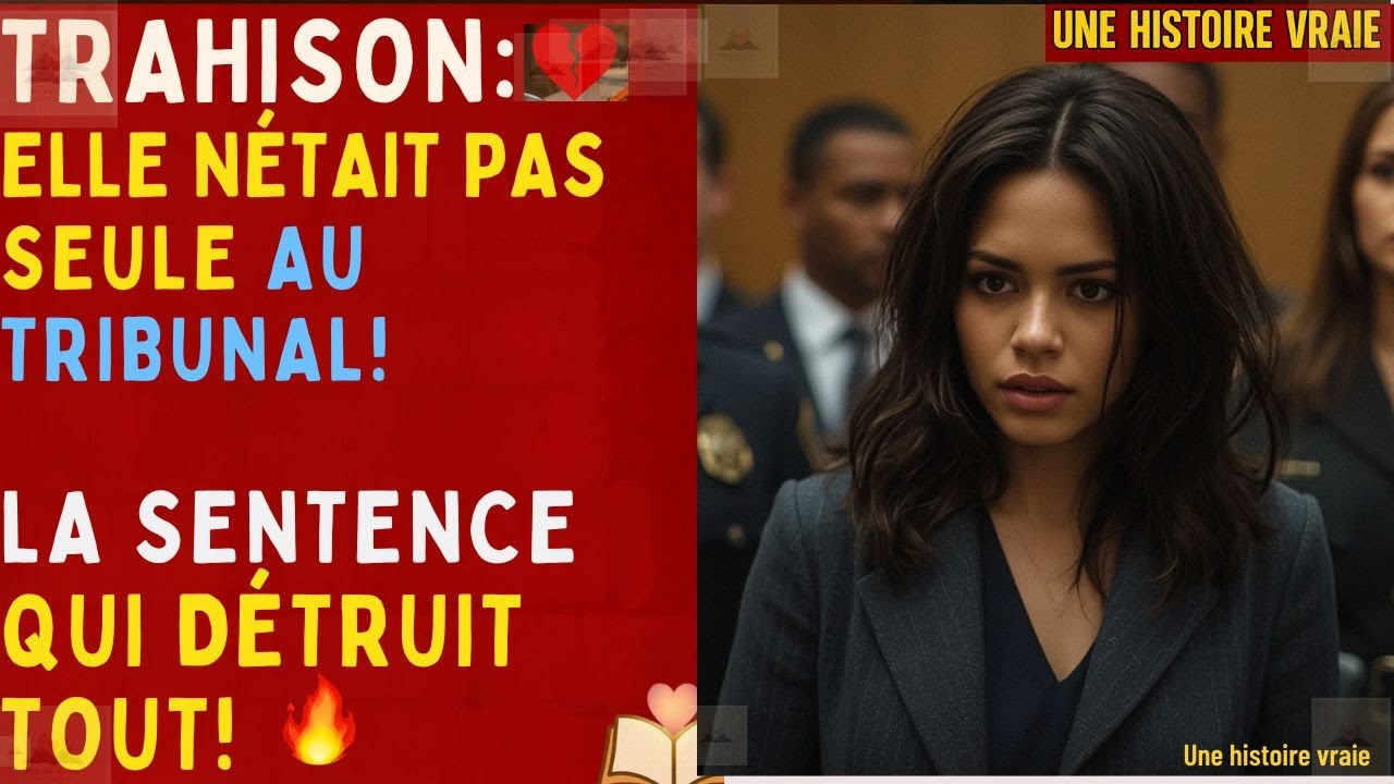 Histoire Vraie de Trahison: Son mari l'emm&egrave;ne au tribunal pour leur divorce, Elle n&rsquo;&eacute;tait pas seule!