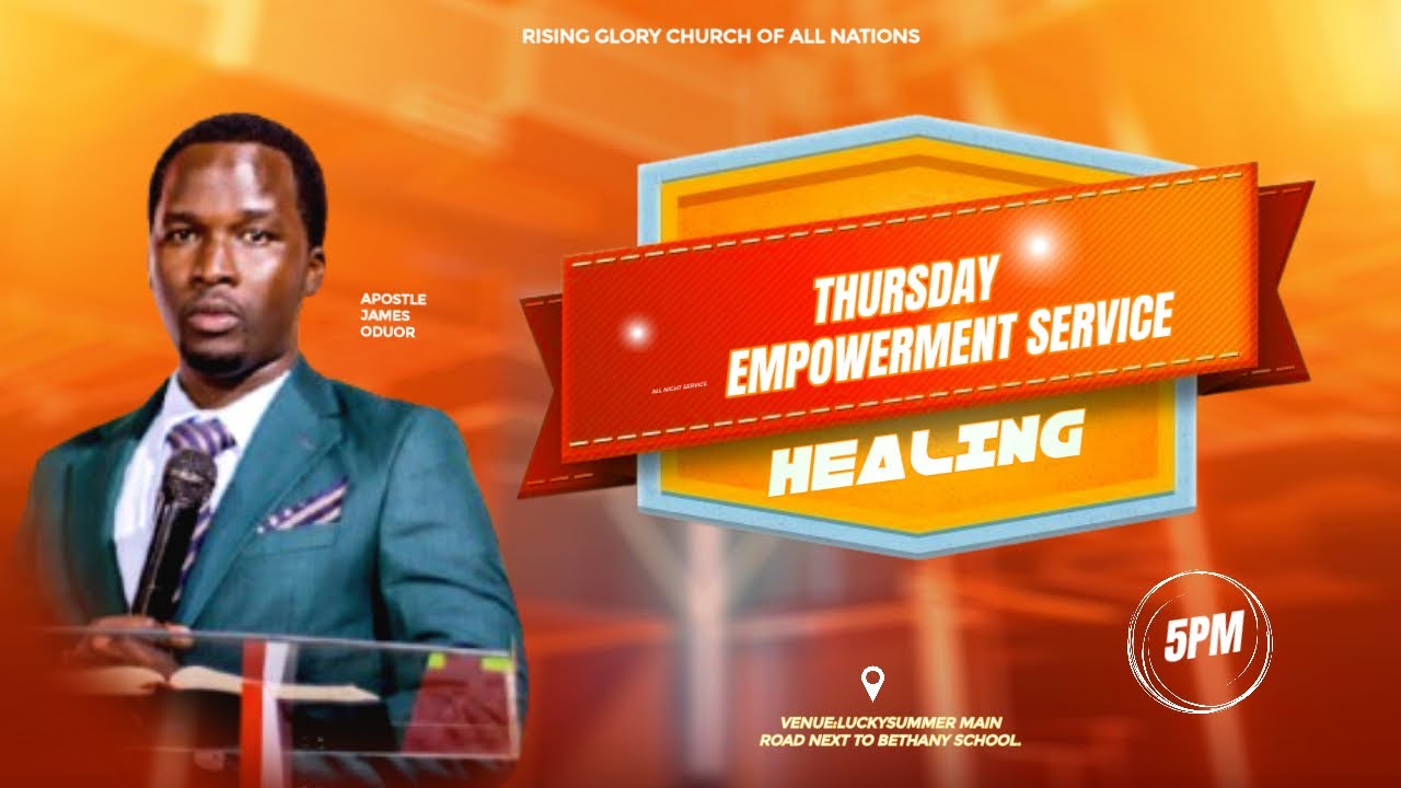 THURSDAYEMPOWERMENTSERVICE|THE POWER OF JESUS IN HEALING|25/40 DAYS OF PRAYER AND FASTING||29-1-2026