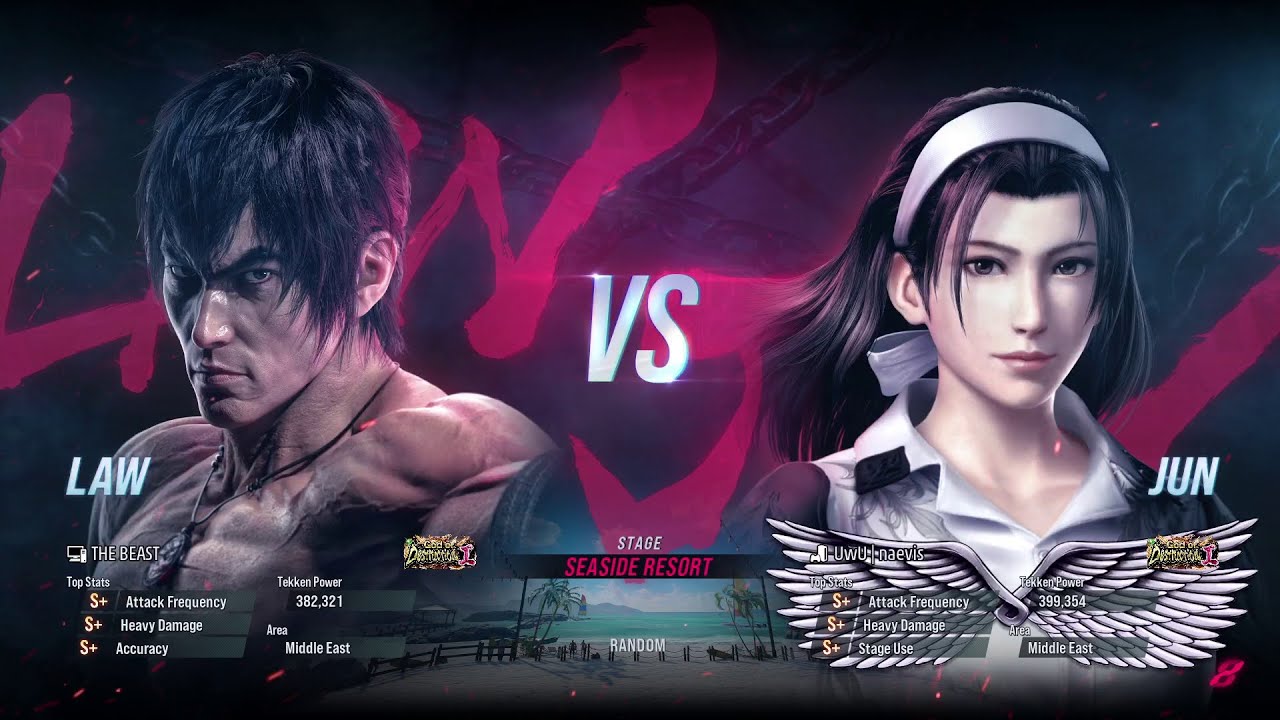 BSK (Law) VS Navies (Jun) Tekken 8 Ranked