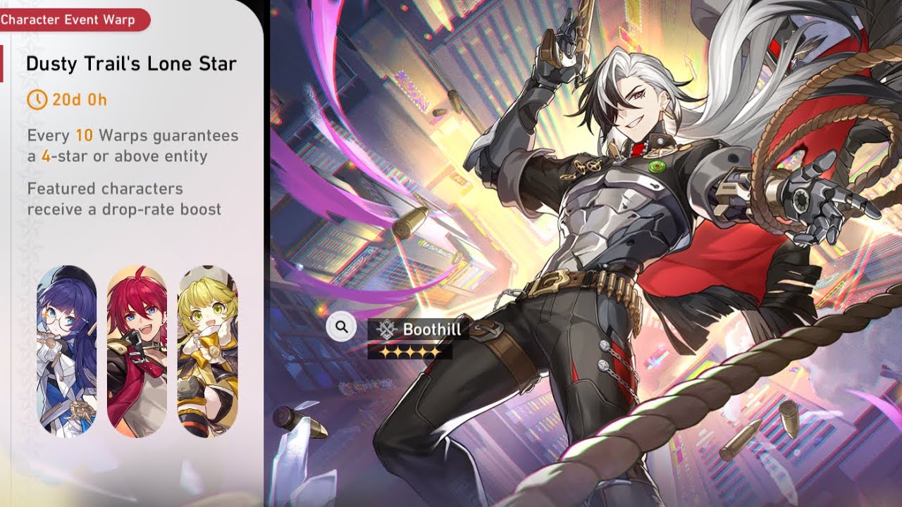 Boothill Event Warp Banner Pulls | Honkai: Star Rail
