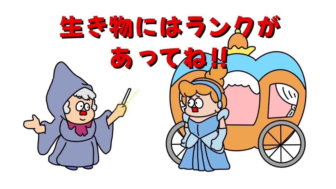 【白雪姫】生き物にはランクがあってね！